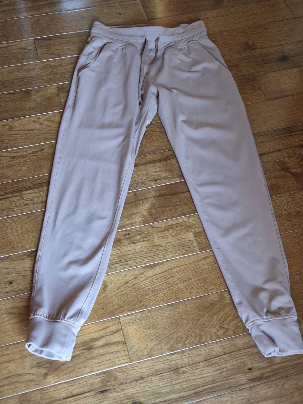 ZYIA Light Taupe Track Joggers